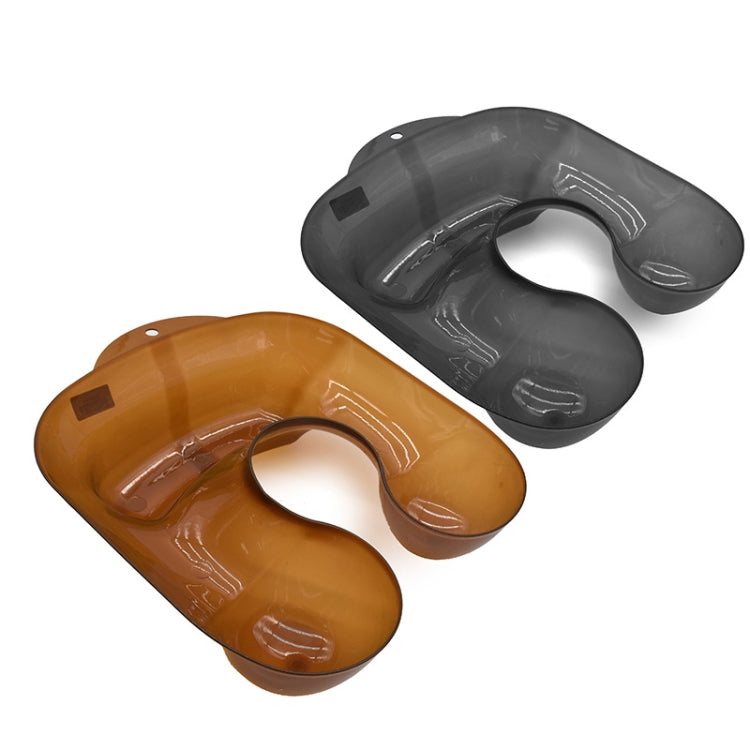 Potion Tank Shoulder Rest Hair Salon Curly Hair Perm Dye Transparent Shoulder Rest Hairdressing Tools