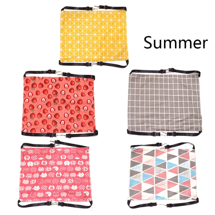 PE-160 Canvas Hanging Cat Cage Hammock Adjustable Length Swing Pet Nest