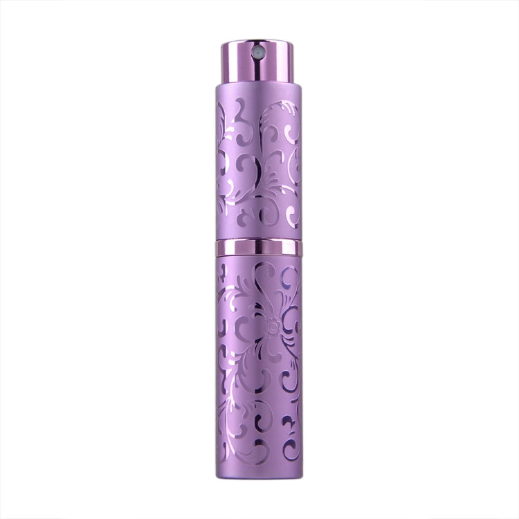 2 PCS Embossed Rotating Perfume Bottle Metal Discharge Bottle Sterilizing Alcohol Spray Bottle