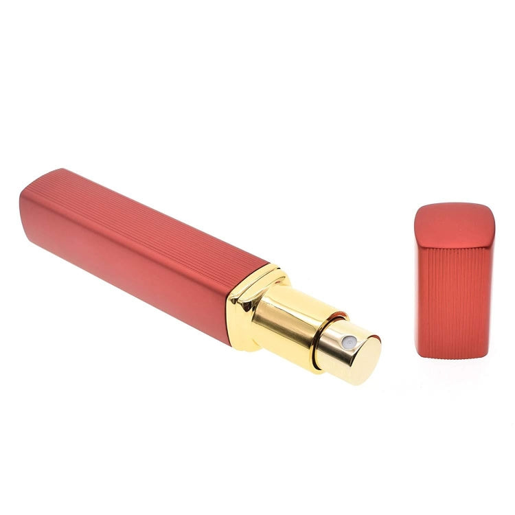 12ml Aluminum Perfume Bottle Metal Discharge Bottle Convenient Travel Square Spray Bottle