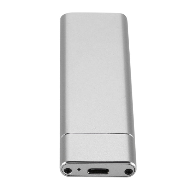 F018C M.2 NGFF To USB3.1 SSD Solid Aluminum Type-C Mobile Hard Drive Enclosure