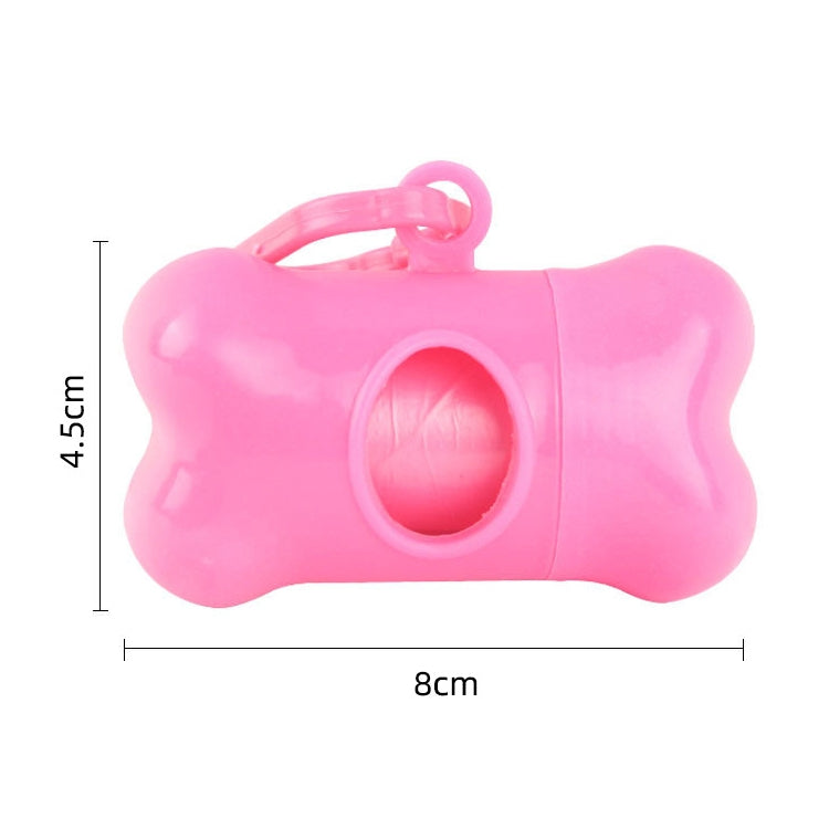 10 PCS BG-W085 Pet Bone Type Garbage Box Toilet Picker And Practical Pet Cleaning Supplies Color Random Delivery