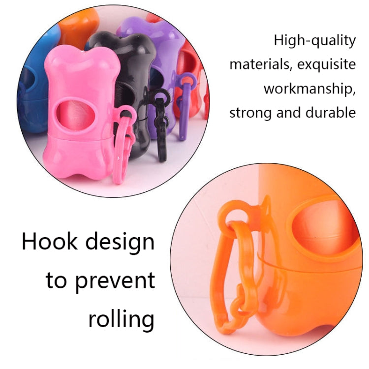 10 PCS BG-W085 Pet Bone Type Garbage Box Toilet Picker And Practical Pet Cleaning Supplies Color Random Delivery