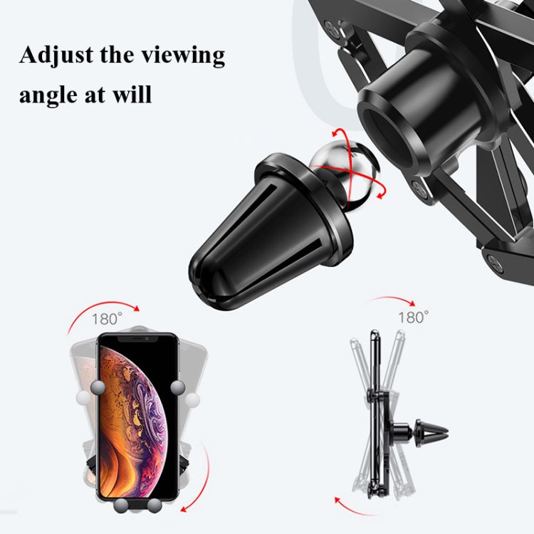 Oatsbasf 02750 Gravity Car Mobile Phone Holder In-car Navigation Buckle Bracket Air Outlet Bracket