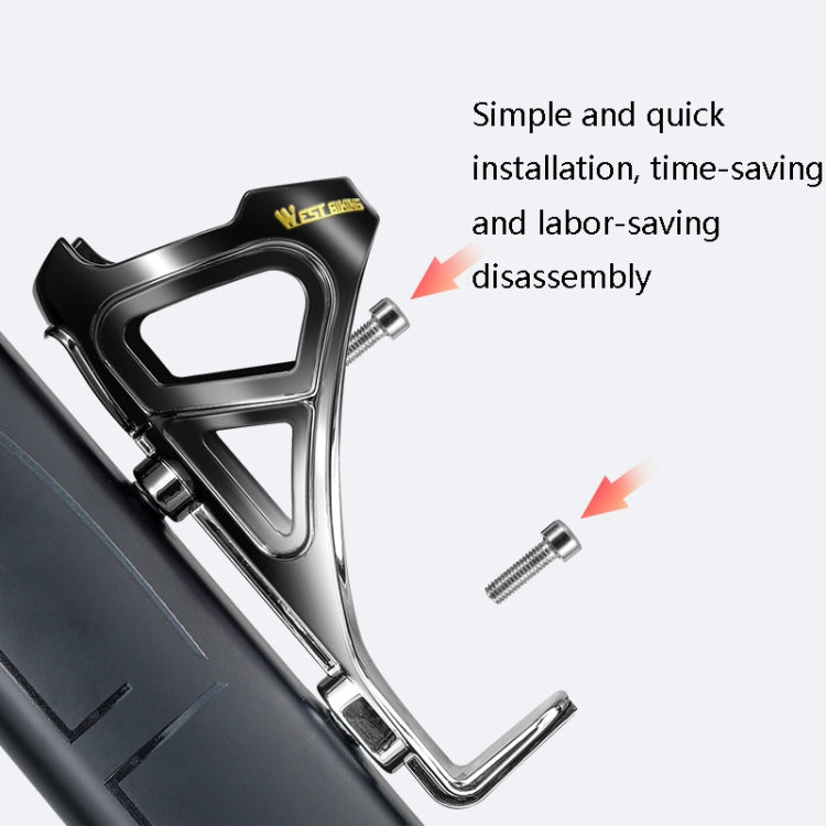 WEST BIKING YP0704033 Bicycle Gradient Water Bottle Holder PC Colorful Cup Bracket