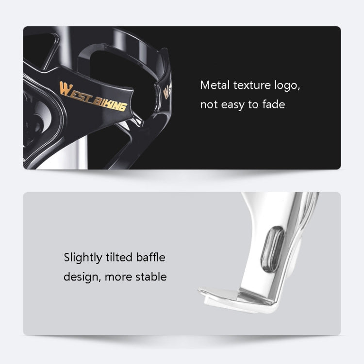 WEST BIKING YP0704033 Bicycle Gradient Water Bottle Holder PC Colorful Cup Bracket