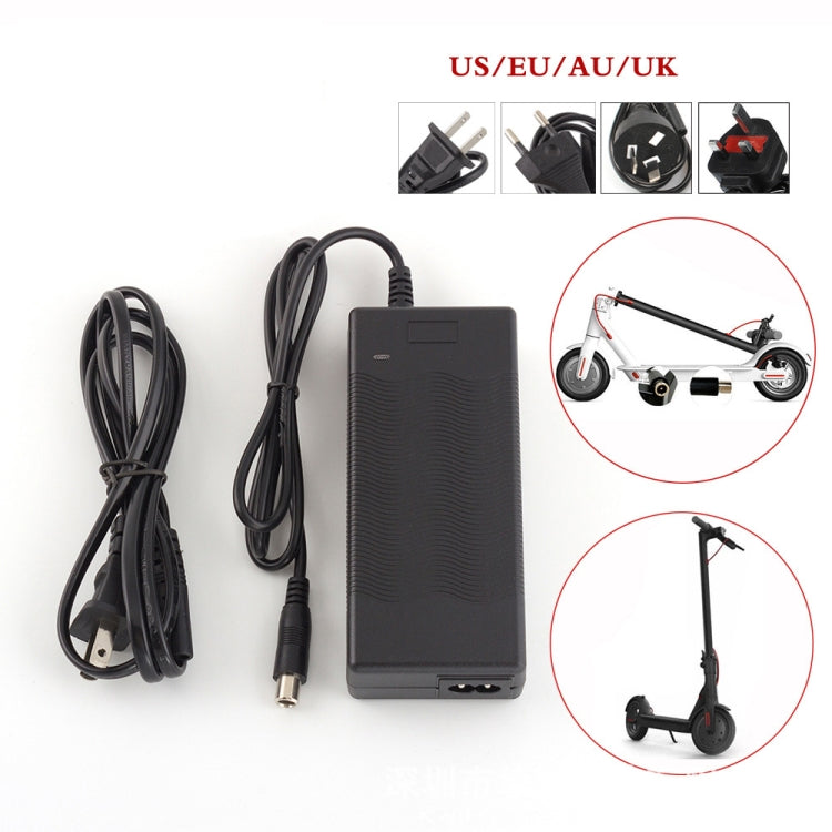 THGX-4202 42V / 2A DC 5.5mm Charging Port Universal Electric Scooter Power Adapter Lithium Battery Charger for Xiaomi Mijia M365 & Ninebot ES2 / ES4,