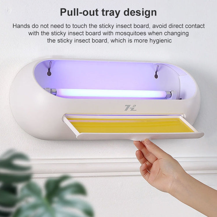 HanZhang Sticky Trap Mosquito Lamp Restaurant Hotel Hanging Electronic Fly Killer CN Plug, Specification: