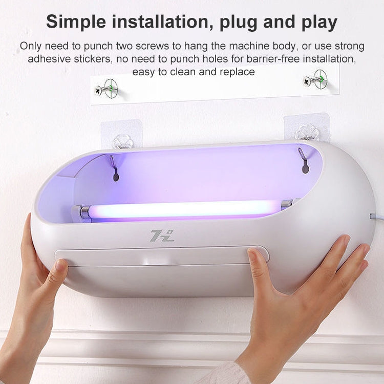 HanZhang Sticky Trap Mosquito Lamp Restaurant Hotel Hanging Electronic Fly Killer CN Plug, Specification: