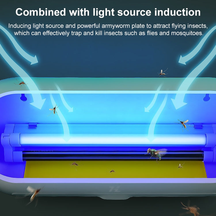 HanZhang Sticky Trap Mosquito Lamp Restaurant Hotel Hanging Electronic Fly Killer CN Plug, Specification: