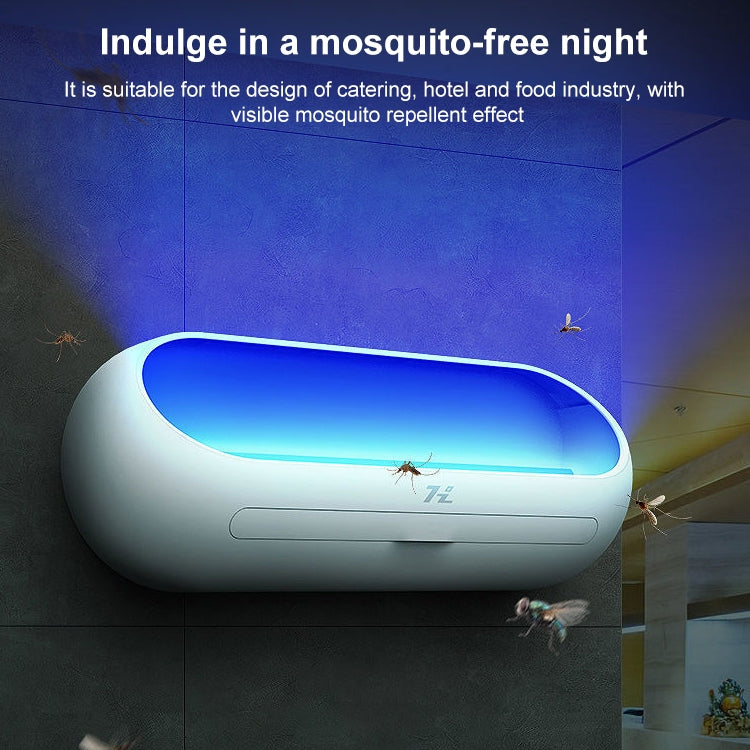 HanZhang Sticky Trap Mosquito Lamp Restaurant Hotel Hanging Electronic Fly Killer CN Plug, Specification:
