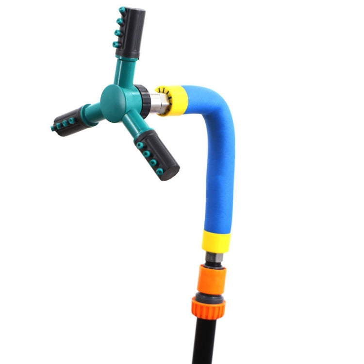 Trampoline 360 Degree Automatic Rotating Sprinkler Gardening Water Toy,Size: