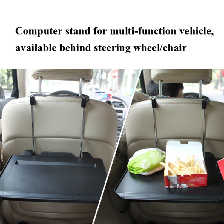 Car With Drawer Steering Wheel Card Table Computer Rack Chair Back Bracket Storage Table Dinner Plate