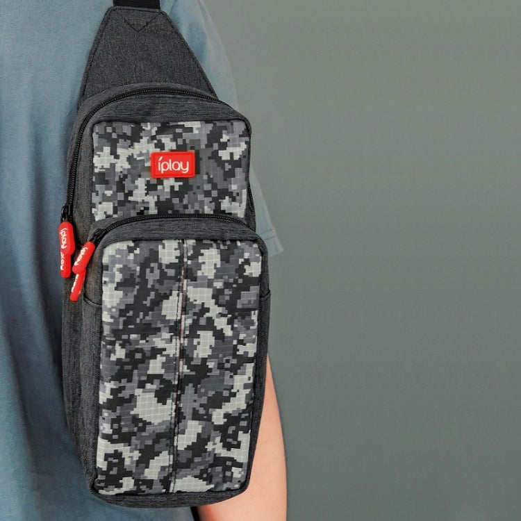 IPLAY HBS-233 Multifunctional Large-Capacity Portable Game Console Storage Bag For Nintendo Switch / Switch Lite