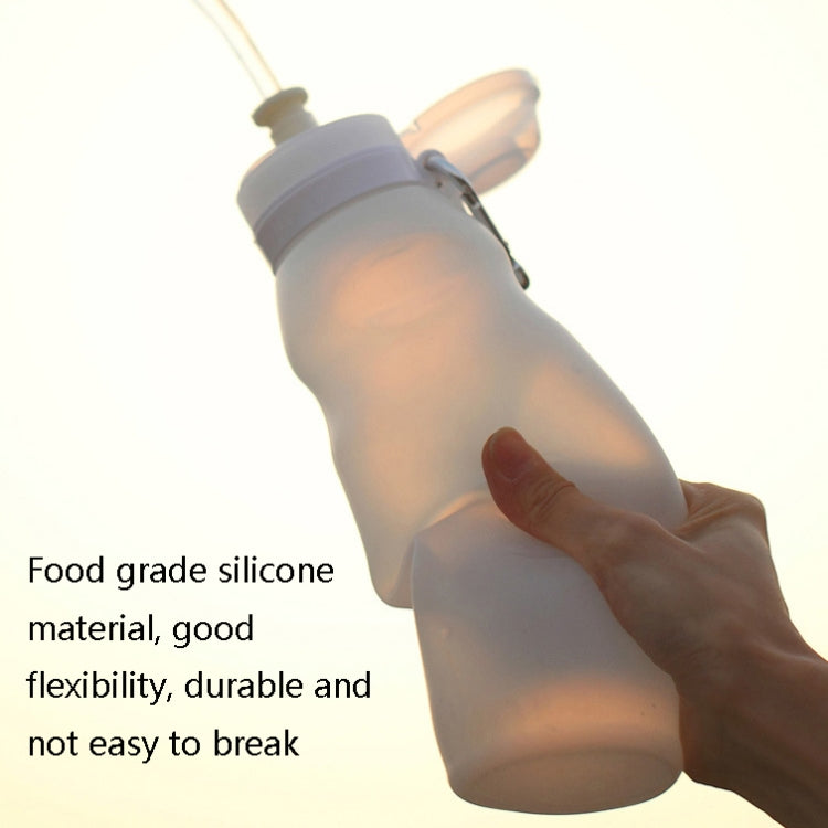 XC-282 600ml Silicone Folding Cup Out Camping Cycling Sports Kettle