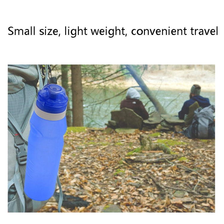 XC-282 600ml Silicone Folding Cup Out Camping Cycling Sports Kettle