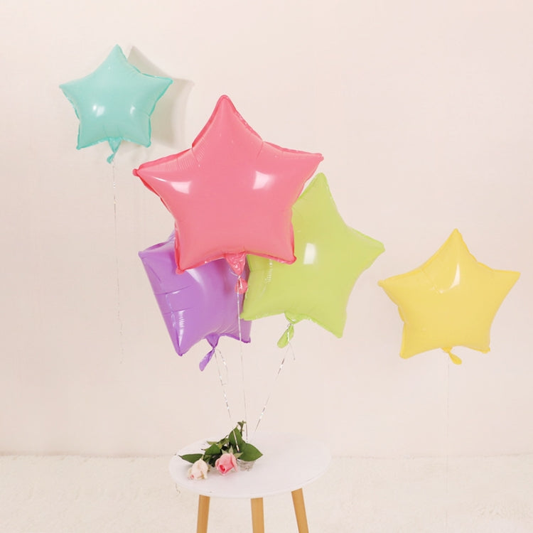 20 PCS Macaron Aluminum Film Balloons Birthday Wedding Party Supplies Random Style Color Delivery