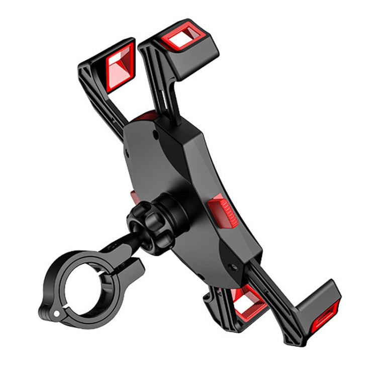 Kewig Reflection To Fall Shockproof Bicycle Bracket Motorcycle Four-Claw Mobile Phone Holder