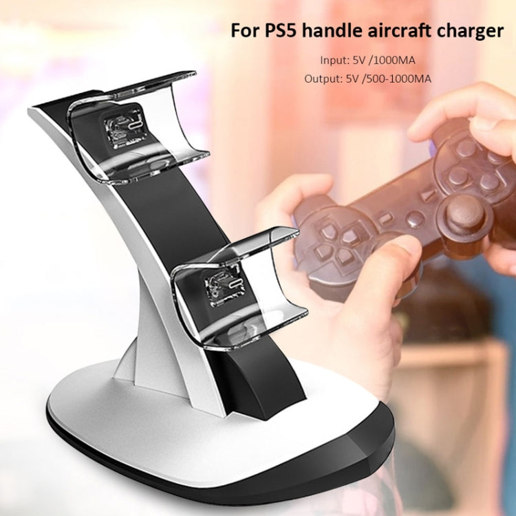 IPLAY HBP-314 Wireless Bluetooth Handle Two-Seater Charger For PS5