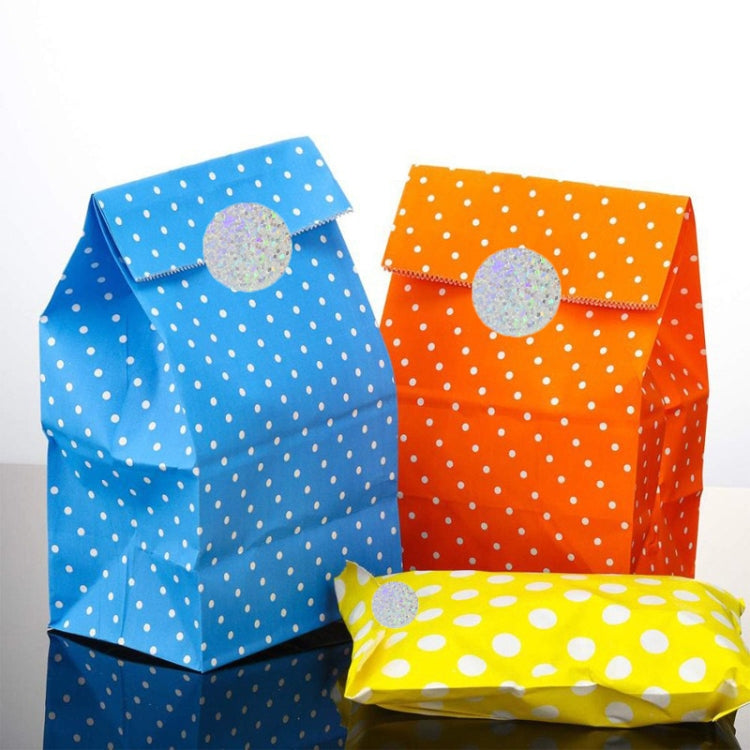 Laser Waterproof Sealing Stickers Birthday Wedding Party Decoration Stickers