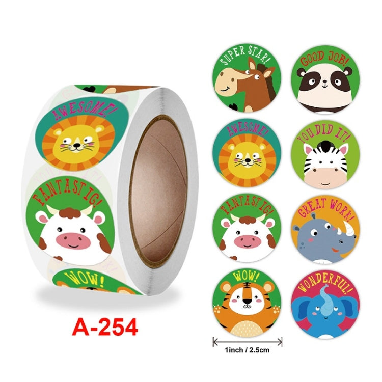 5pcsTeacher Cartoon Pattern Fun Encourage Stationery Stickers Gift Packaging Bag Sealing Stickers