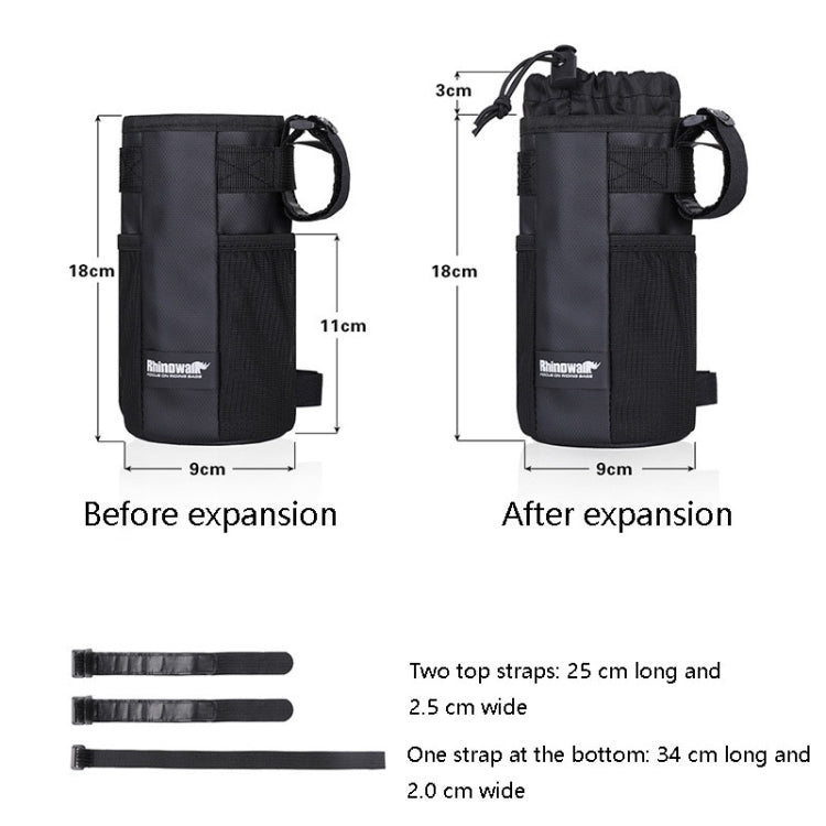Rhinowalk RK9100B Riding Insulation Water Bottle Bag Portable Bicycle Kettle Tool Package