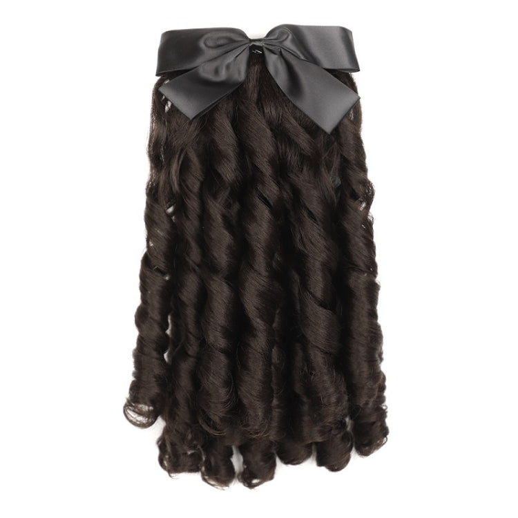 Princess Curly Ponytail Wig Costume Film And Television Retro Prom Comb Ponytail Curly Hair