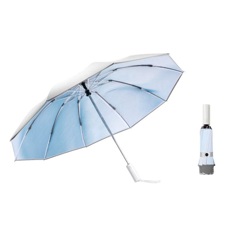 3021 Automatic Rain And Sun Dual-Purpose Umbrella Sun-Proof And Anti-Rebound Folding Umbrella