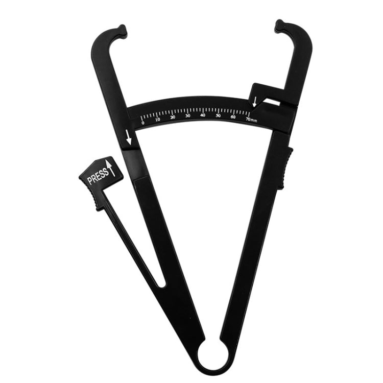 10 PCS Sebaceous Pliers Fat Clip Fat Thickness Measuring Ruler Body Fat Meter