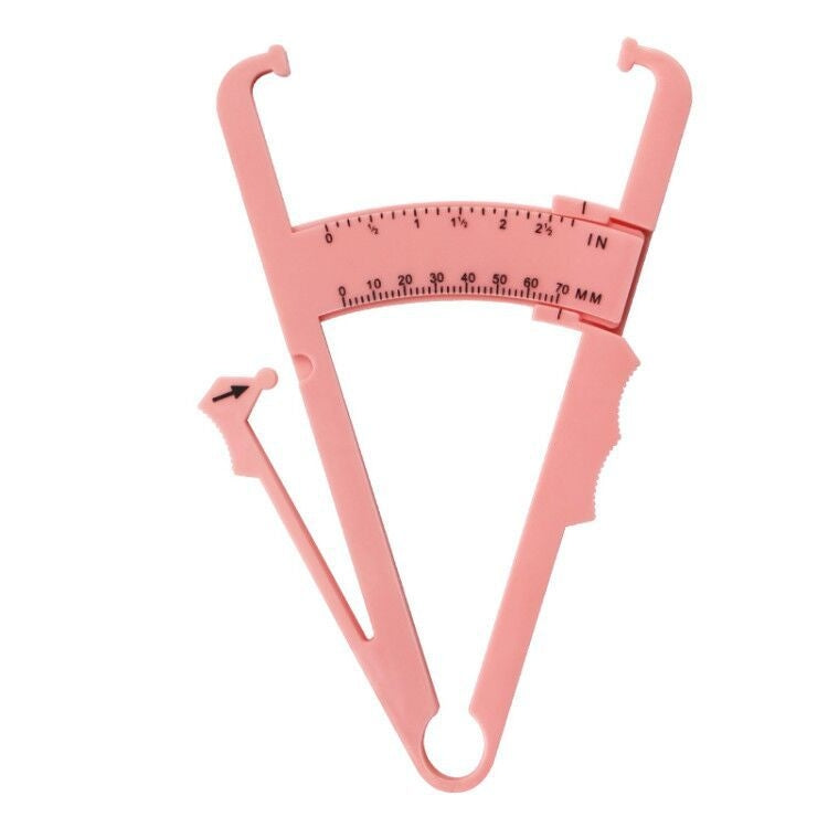 10 PCS Sebaceous Pliers Fat Clip Fat Thickness Measuring Ruler Body Fat Meter