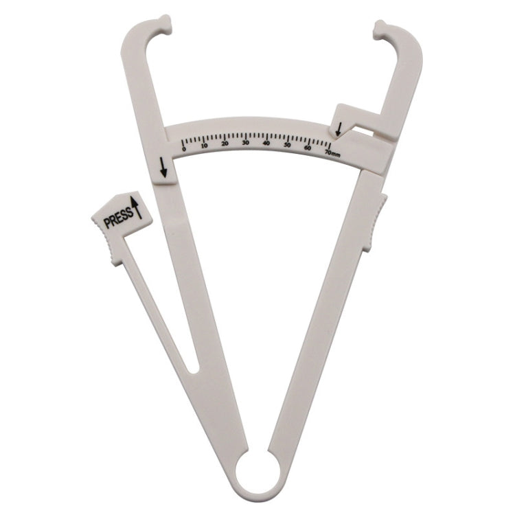 10 PCS Sebaceous Pliers Fat Clip Fat Thickness Measuring Ruler Body Fat Meter