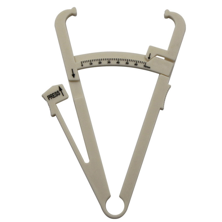 10 PCS Sebaceous Pliers Fat Clip Fat Thickness Measuring Ruler Body Fat Meter