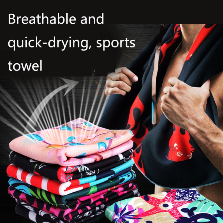 Fitness Cold Towel Outdoor Sports Cooling Quick-Drying Towel, Size: 100 x 30cm