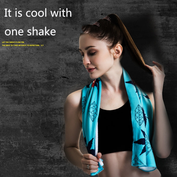 Fitness Cold Towel Outdoor Sports Cooling Quick-Drying Towel, Size: 100 x 30cm