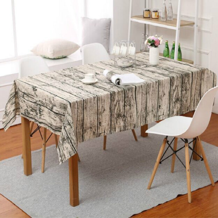 Imitation Bark Cotton Linen Tablecloth
