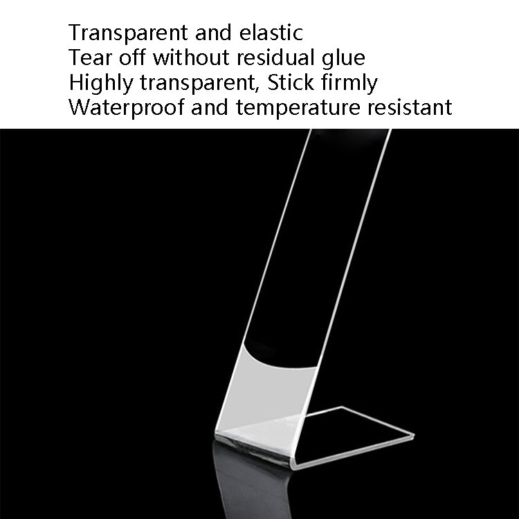 Transparent Double-Sided Adhesive Nanotic Tape Water Washing Non-Trace Tape