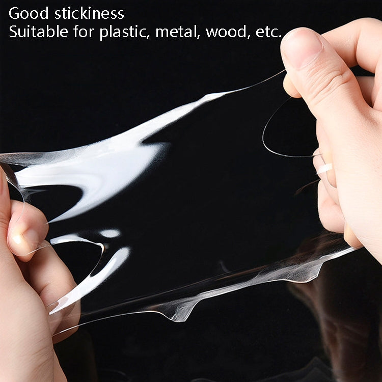 Transparent Double-Sided Adhesive Nanotic Tape Water Washing Non-Trace Tape