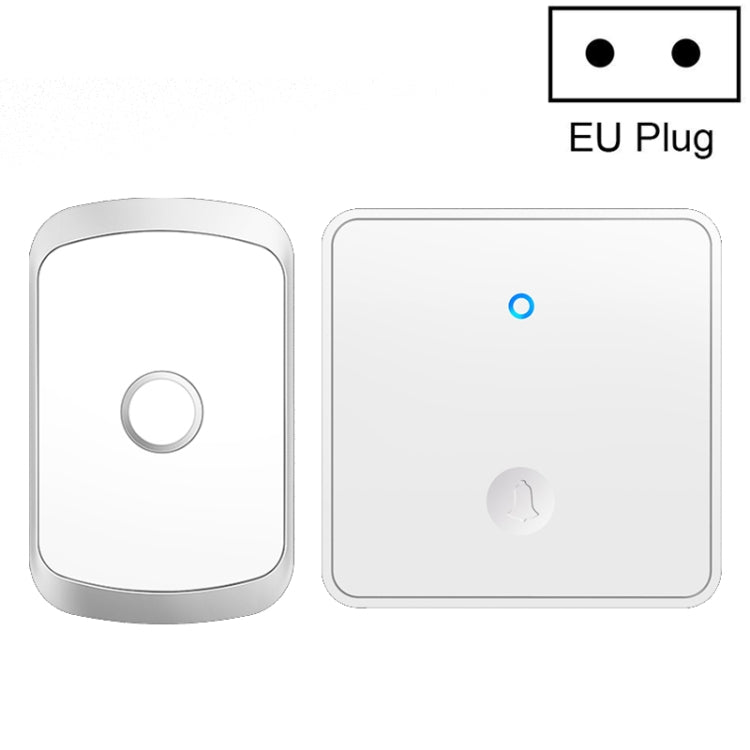 CACAZI FA50 1 For 1 Push-button Self-generating Wireless Doorbell