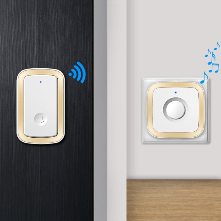 CACAZI A58 Smart Wireless Doorbell without Battery