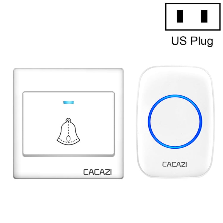 CACAZI H10 1 For 1 Wireless Smart Doorbell without Battery