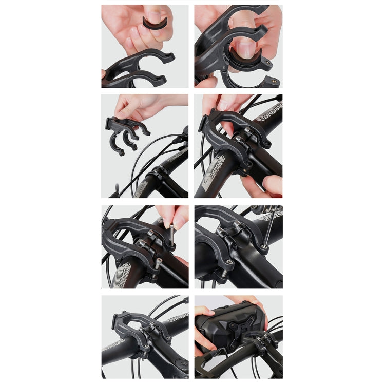 WILD MAN XT17 2L Bicycle EVA Hard Shell Front Bag Outdoor Cycling Handlebar Bag