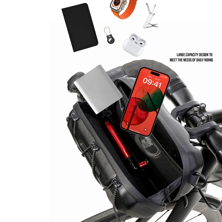 WILD MAN XT17 2L Bicycle EVA Hard Shell Front Bag Outdoor Cycling Handlebar Bag