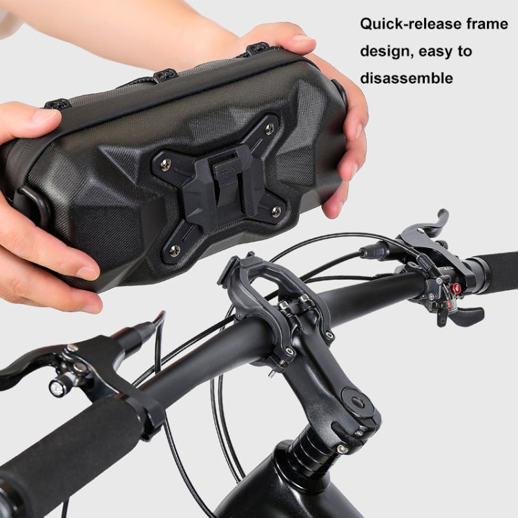 WILD MAN XT17 2L Bicycle EVA Hard Shell Front Bag Outdoor Cycling Handlebar Bag