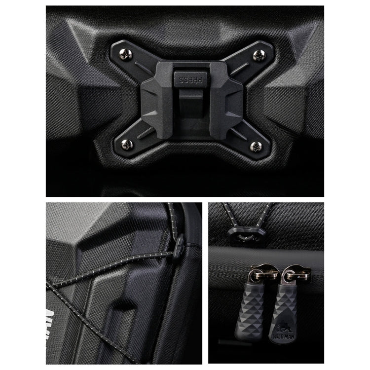 WILD MAN XT17 2L Bicycle EVA Hard Shell Front Bag Outdoor Cycling Handlebar Bag