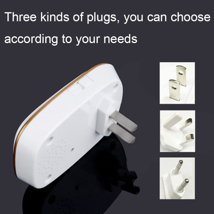 CACAZI Smart Waterproof Music Wireless Doorbell Multifunctional Pager