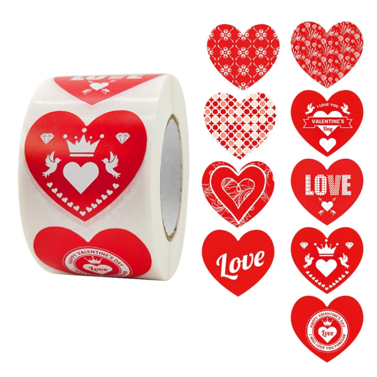 Love Valentine Day Sticker Sealing Sticker Gift Decoration Label