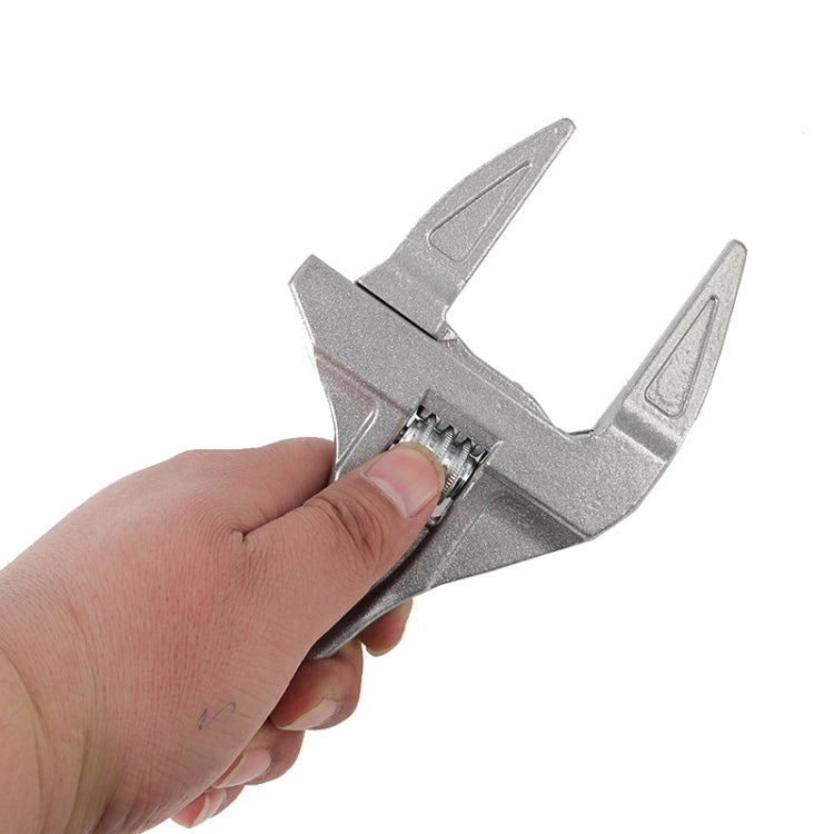 Aluminum Adjustable Large Opening Bathroom Wrench Hardware Tools