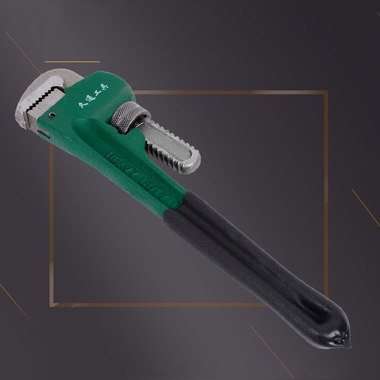 JiuTong Plastic Handle Heavy Duty Pipe Wrench Plumbing Pliers