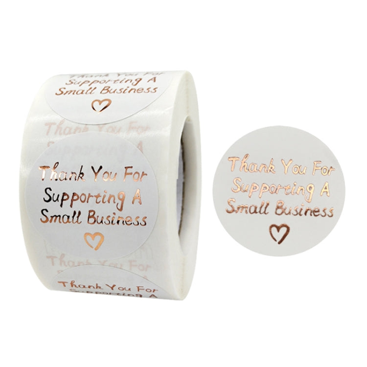 Stamping Thank You Sticker Envelope Sealing Sticker Gift Decoration Label