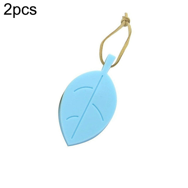 2 PCS Creative Leaf Silicone Door Stop Child Anti-pinch Security Door Crash Pad